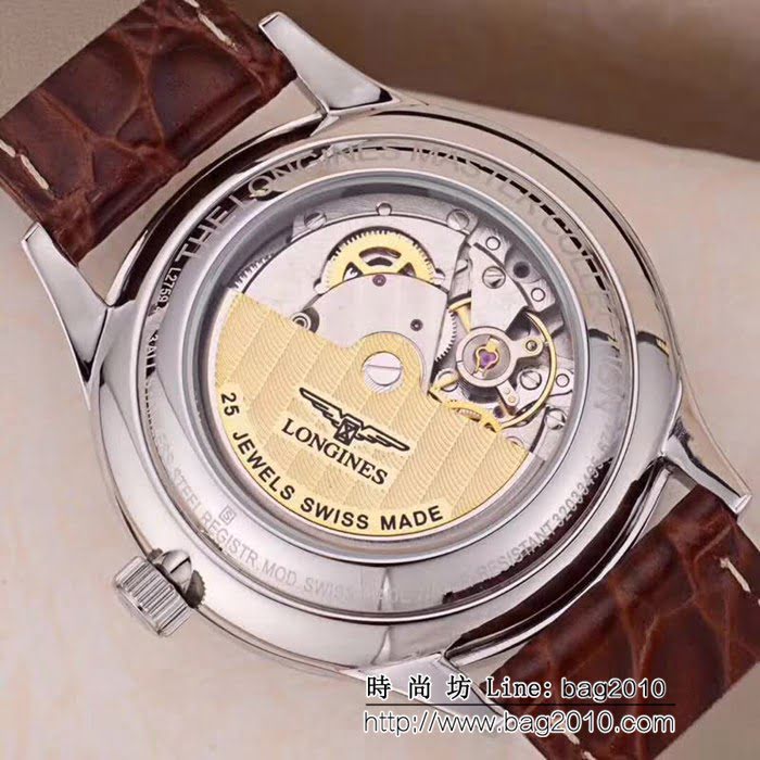 LONGINES浪琴 紳士風格 全自動機械精品男士腕表 WSS0641